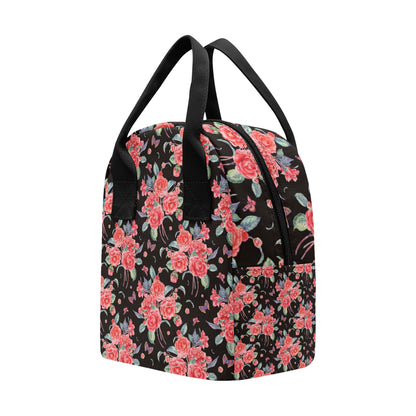 Camellia Pattern Print Design CM03 Insulated Lunch Bag