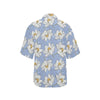 Lotus Pattern Print Design 04 Women's Hawaiian Shirt