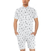 Swallow Bird Pattern Print Design 04 Men's Romper