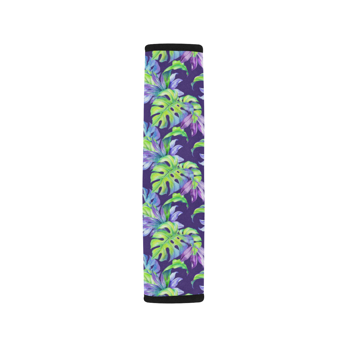 Tropical Flower Pattern Print Design TF019 Car Seat Belt Cover