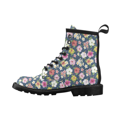 Hibiscus Sweet Print Design LKS304 Women's Boots