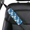 Hibiscus Pattern Print Design HB03 Car Seat Belt Cover