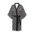 Celtic Pattern Print Design 06 Women's Short Kimono