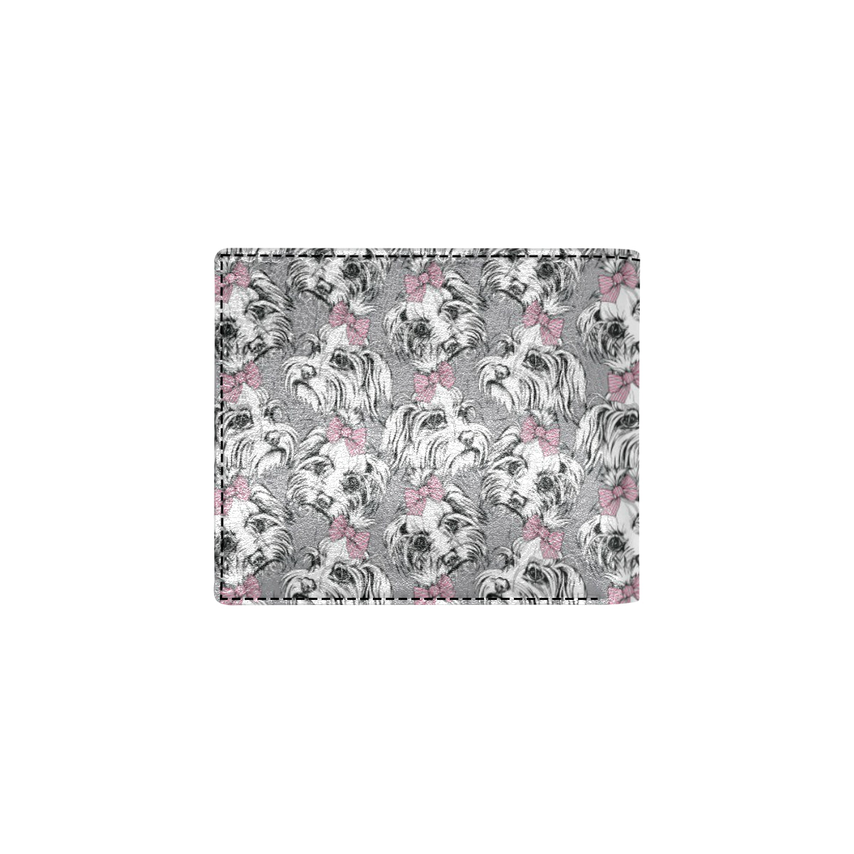Maltese Pattern Print Design 01 Men's ID Card Wallet