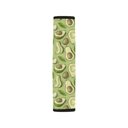 Avocado Pattern Print Design AC03 Car Seat Belt Cover