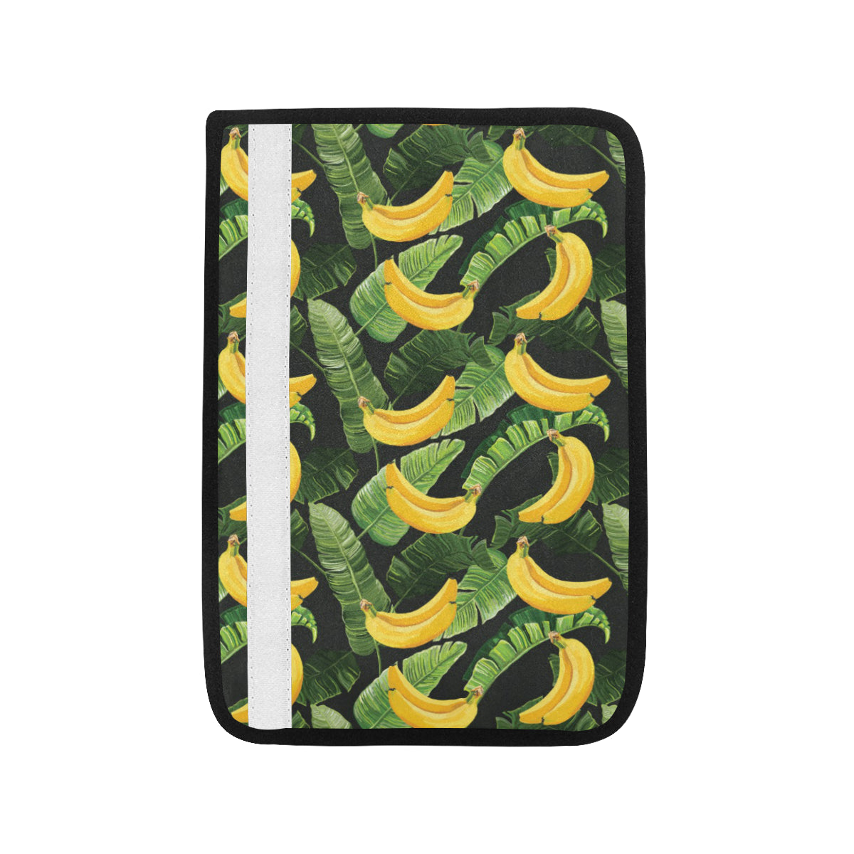 Banana Pattern Print Design BA01 Car Seat Belt Cover