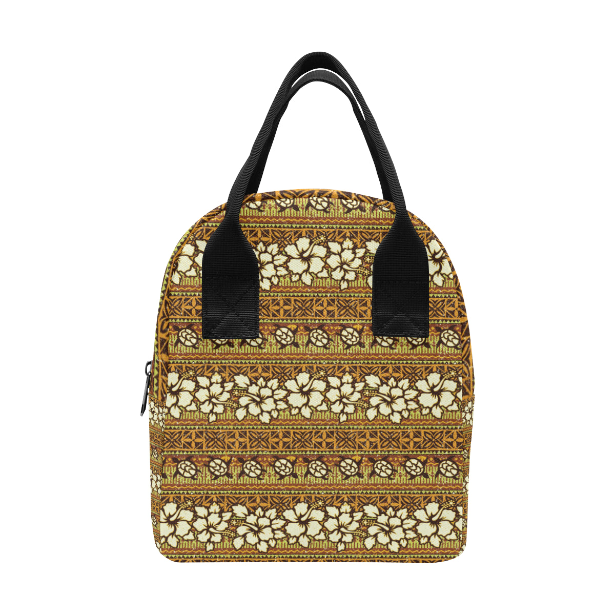 Hawaiian Themed Pattern Print Design H015 Insulated Lunch Bag