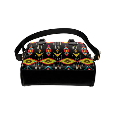 Native Pattern Print Design A05 Shoulder Handbag