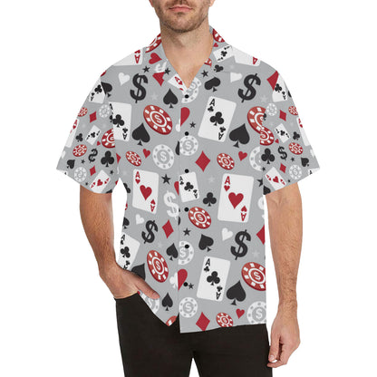 Casino Pattern Print Design 01 Men's Hawaiian Shirt