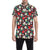 Cupcakes Heart Print Pattern Men's Short Sleeve Button Up Shirt