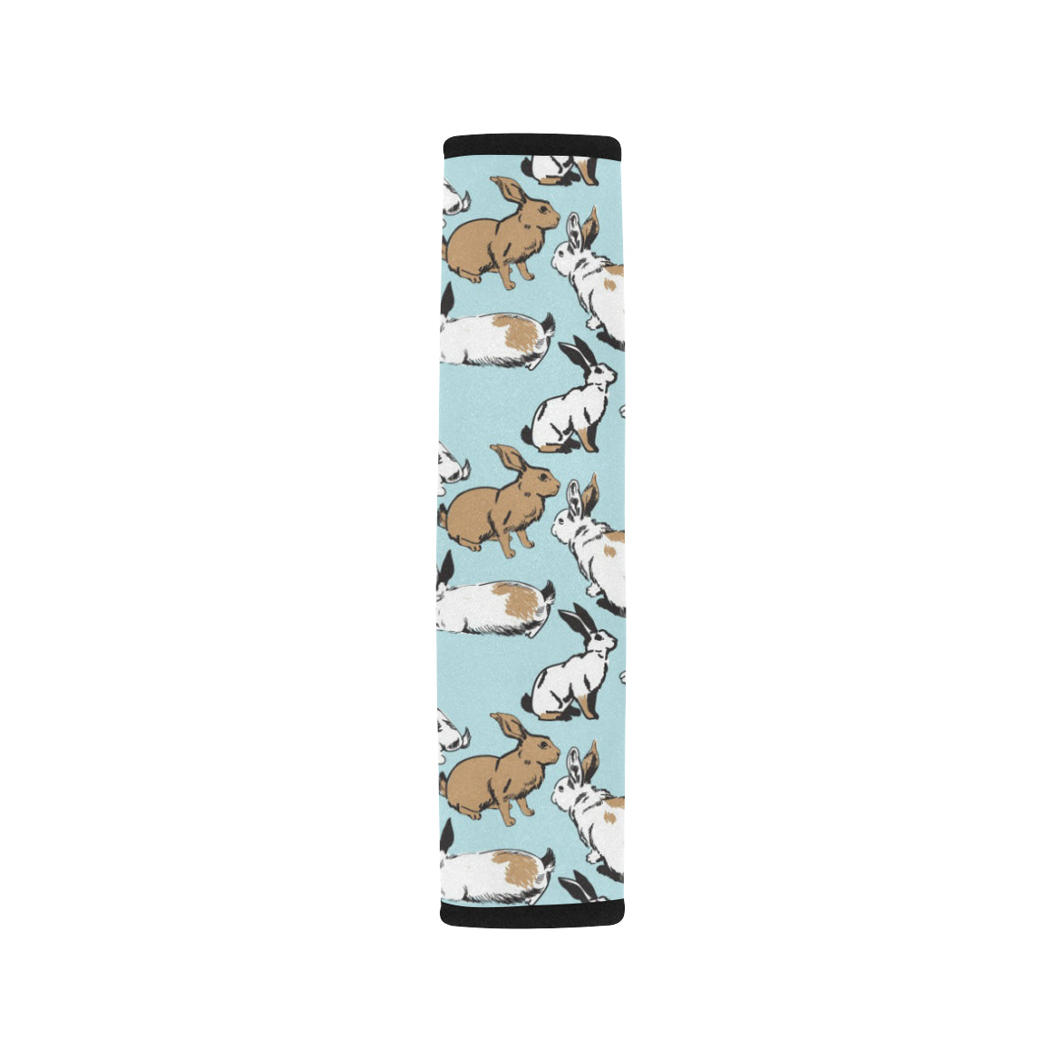 Rabbit Pattern Print Design RB018 Car Seat Belt Cover