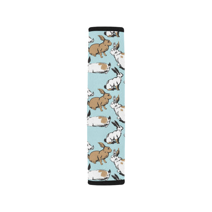 Rabbit Pattern Print Design RB018 Car Seat Belt Cover