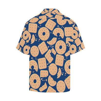 Cracker Pattern Print Design 03 Men's Hawaiian Shirt