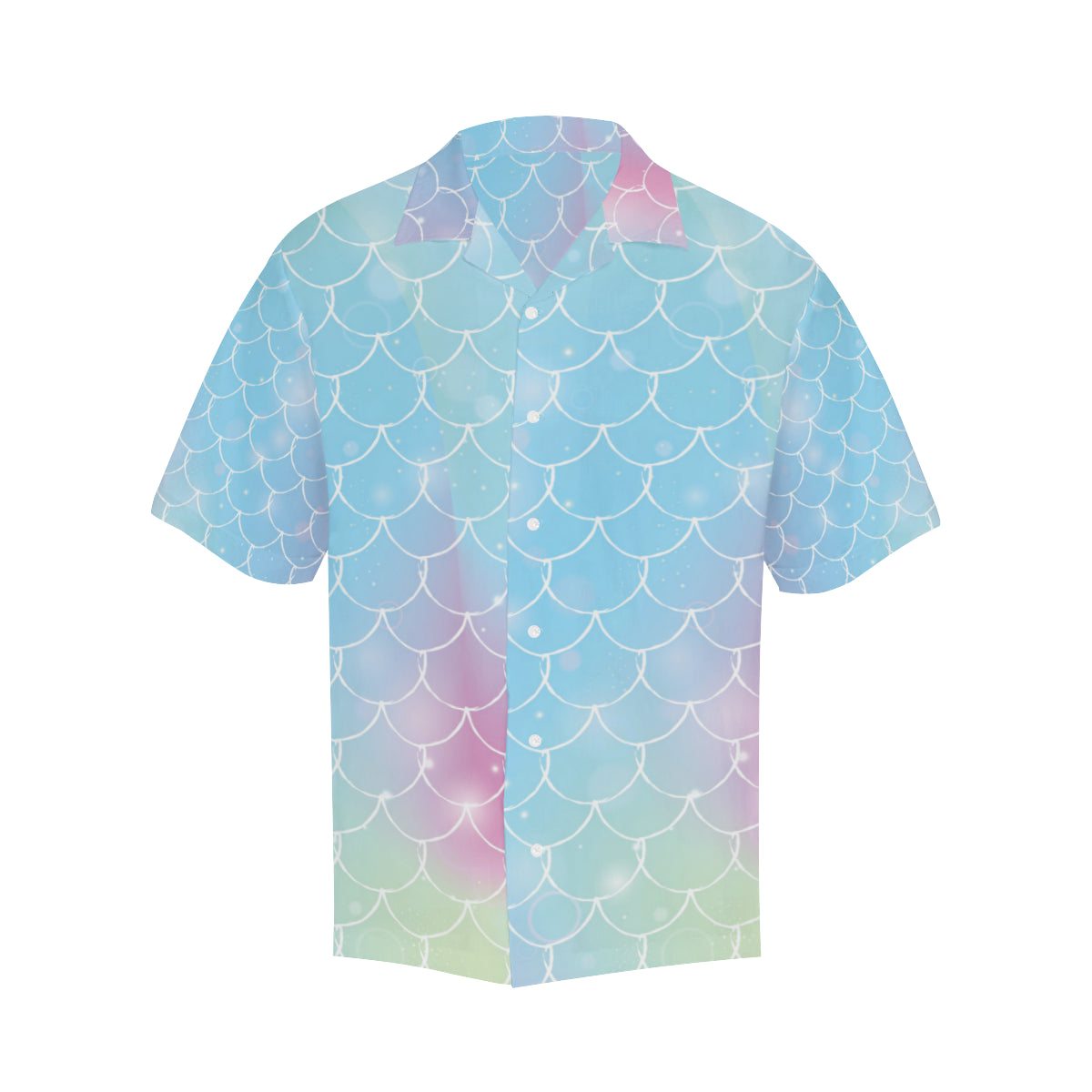 Rainbow Pattern Print Design A06 Men's Hawaiian Shirt