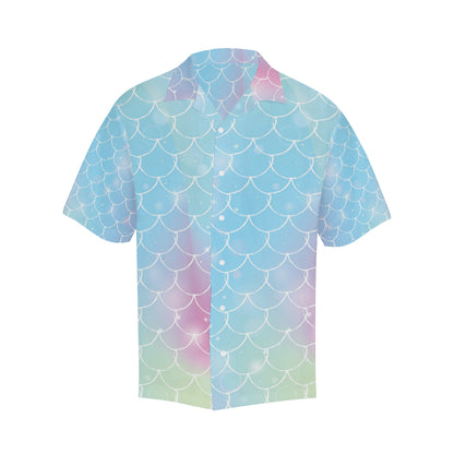 Rainbow Pattern Print Design A06 Men's Hawaiian Shirt