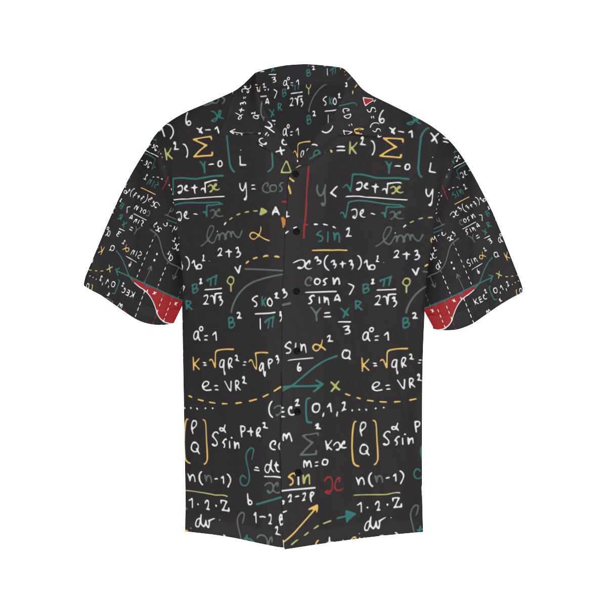 Math Pattern Print Design 04 Men's Hawaiian Shirt