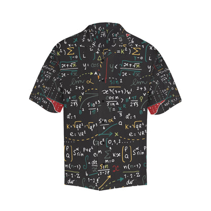Math Pattern Print Design 04 Men's Hawaiian Shirt
