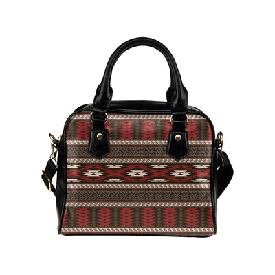 Native Pattern Print Design A03 Shoulder Handbag