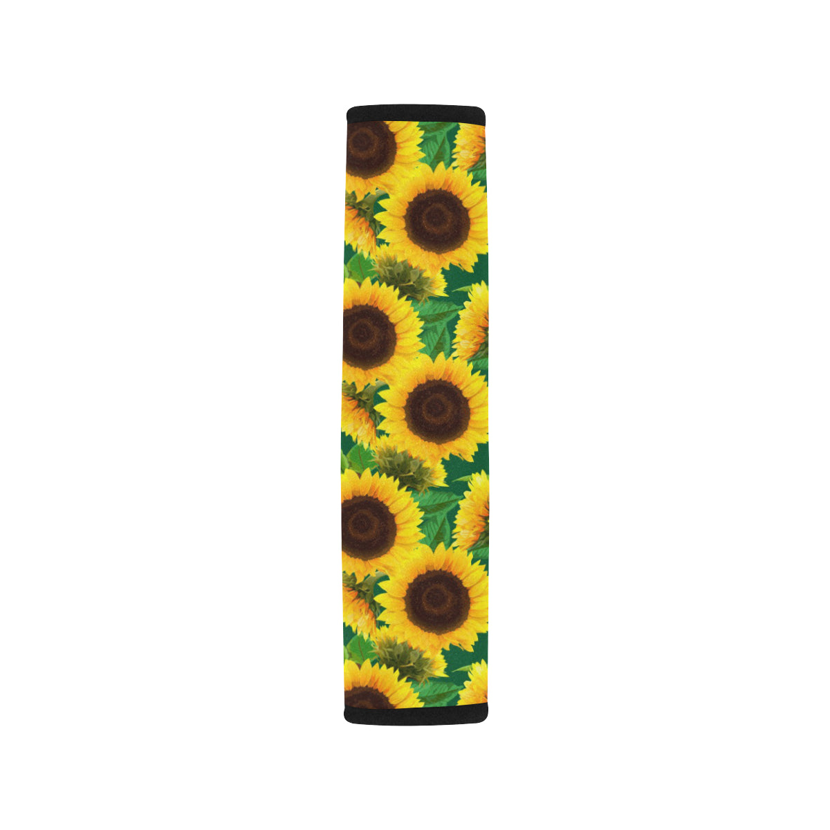 Sunflower Pattern Print Design SF02 Car Seat Belt Cover
