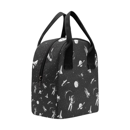 Space Pattern Insulated Lunch Bag