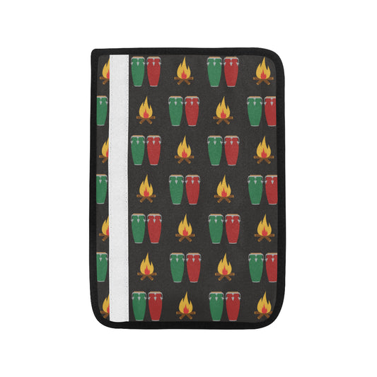 Conga Pattern Print Design 01 Car Seat Belt Cover