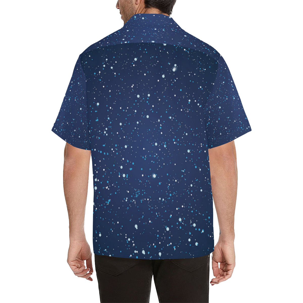 Night sky Pattern Print Design A03 Men's Hawaiian Shirt