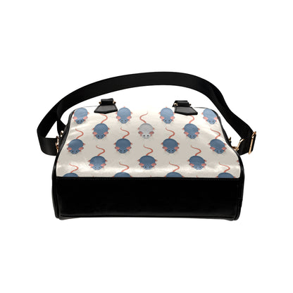 Rat Pattern Print Design 03 Shoulder Handbag