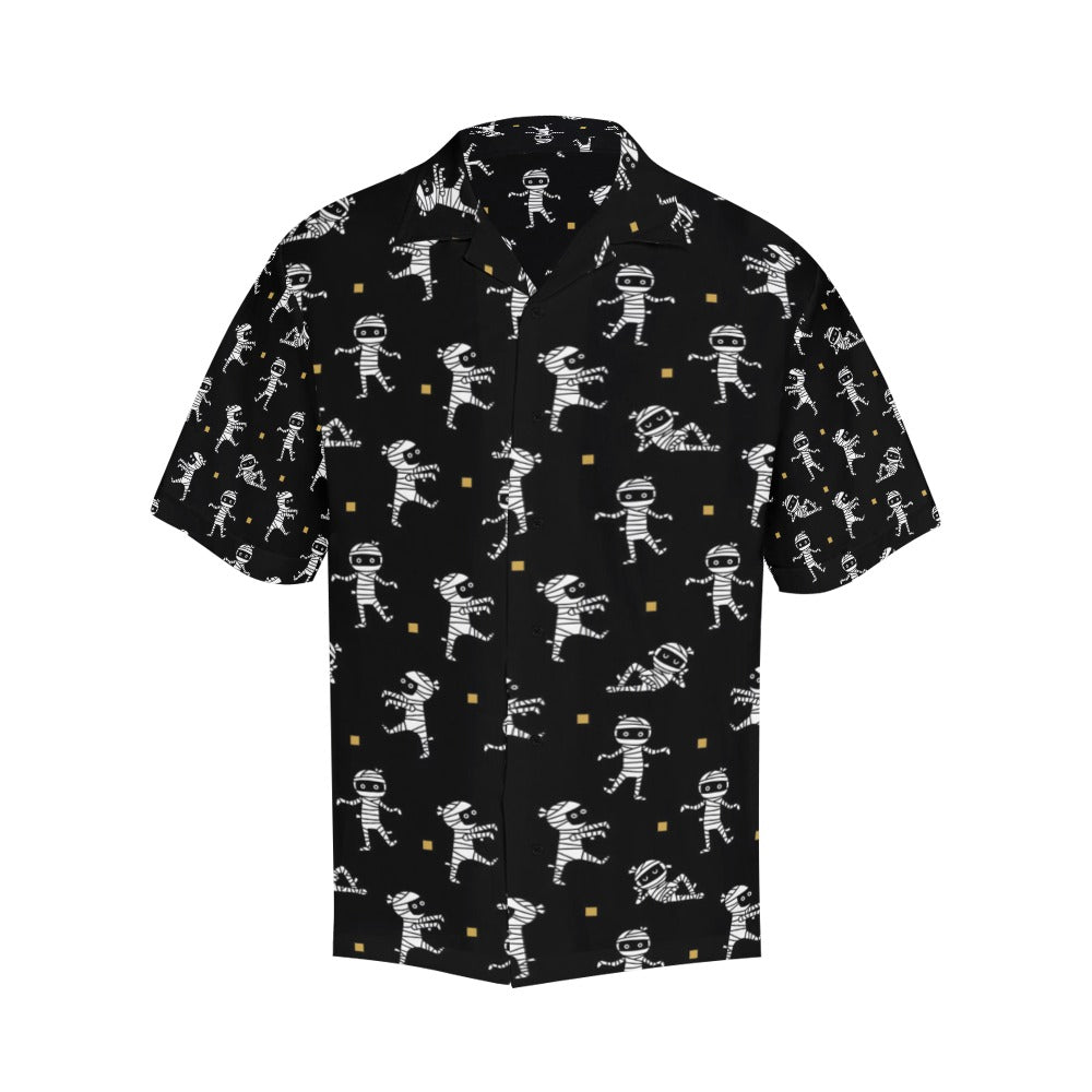 Mummy Cute Print Design LKS301 Men's Hawaiian Shirt