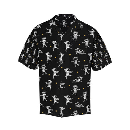 Mummy Cute Print Design LKS301 Men's Hawaiian Shirt