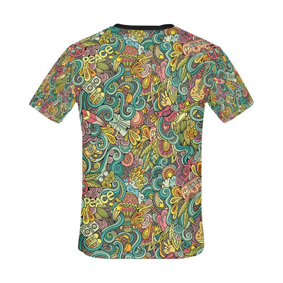 Hippie Print Design LKS302 Men's All Over Print T-shirt