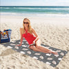 Rabbit Print Design LKS402 Beach Towel 32" x 71"