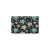 Sea Turtle Stamp Pattern Kitchen Mat