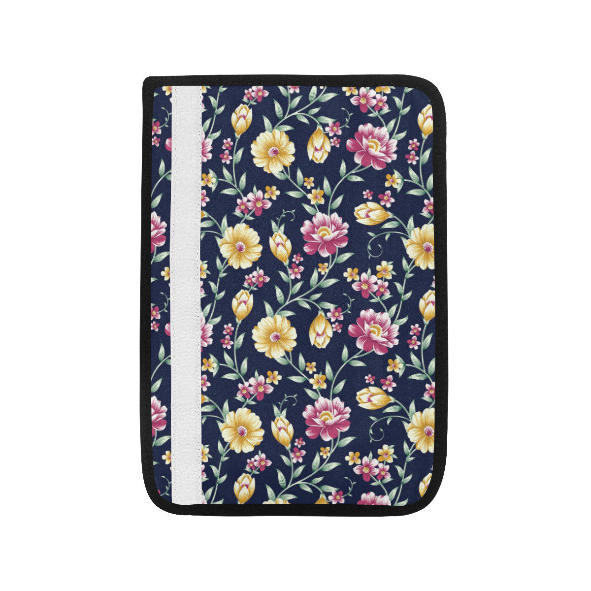 Gerberas Pattern Print Design GB03 Car Seat Belt Cover