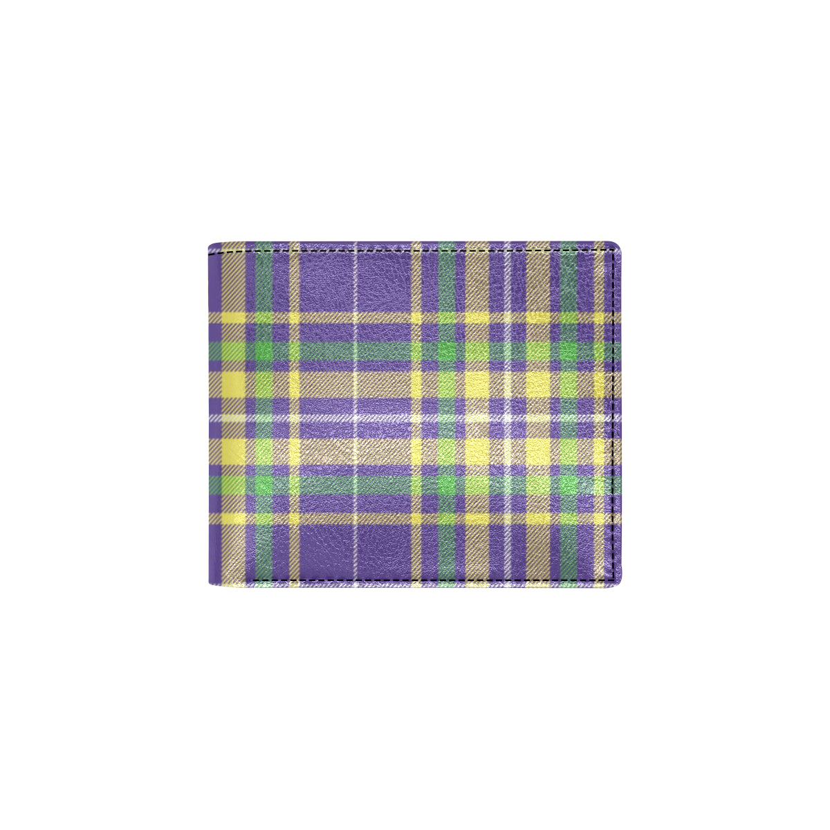 Mardi Gras Pattern Print Design 010 Men's ID Card Wallet