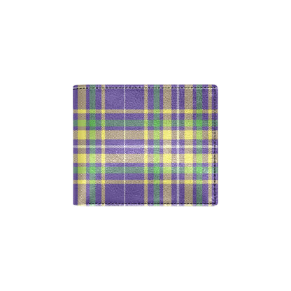 Mardi Gras Pattern Print Design 010 Men's ID Card Wallet