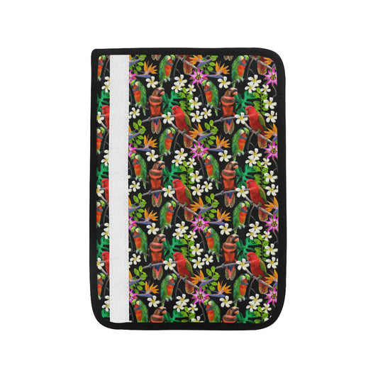 Parrot Design Print Car Seat Belt Cover