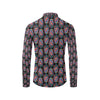 Buddha Head Colorful Print Men's Long Sleeve Shirt