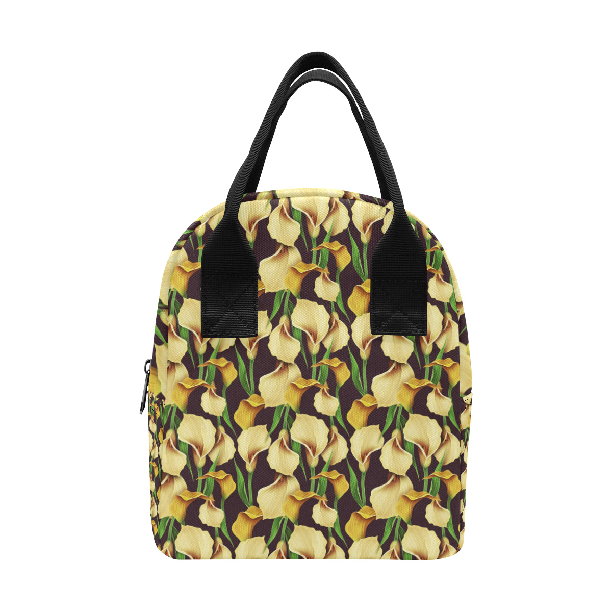 Lily Pattern Print Design LY013 Insulated Lunch Bag
