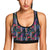 Barracuda with Folwer Pattern Print Design 01 Sports Bra