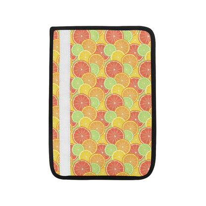 Grapefruit Pattern Print Design GF01 Car Seat Belt Cover