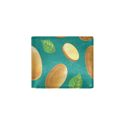 Potato Pattern Print Design A04 Men's ID Card Wallet