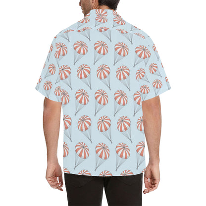 Skydiving Pattern Print Design 01 Men's Hawaiian Shirt