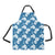 Hibiscus Pattern Print Design HB03 Apron with Pocket