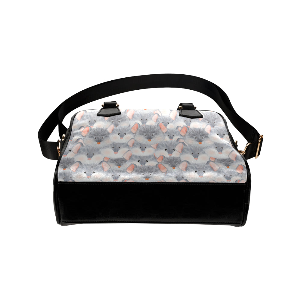 Rat Baby Pattern Print Design 02 Shoulder Handbag