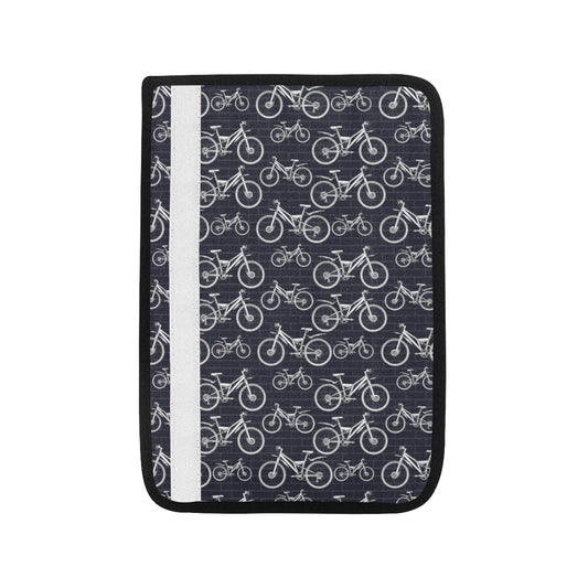 Mountain bike Pattern Print Design 02 Car Seat Belt Cover