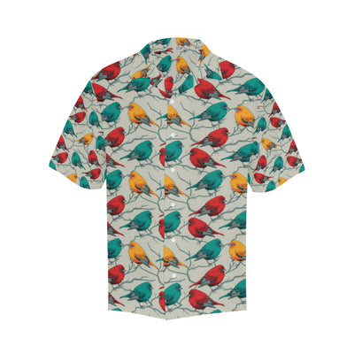 Birds Pattern Print Design 04 Men's Hawaiian Shirt