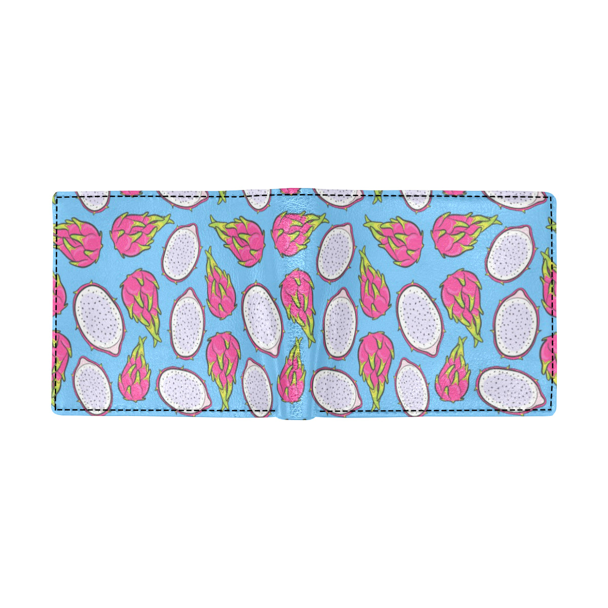 Dragonfruit Pattern Print Design DF04 Men's ID Card Wallet