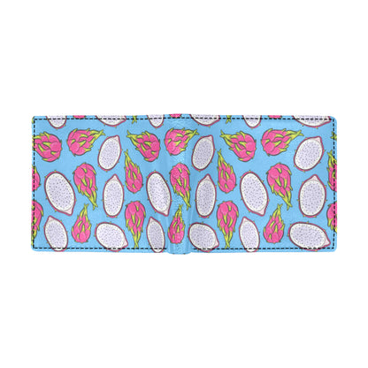 Dragonfruit Pattern Print Design DF04 Men's ID Card Wallet