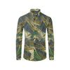 Military Camouflage Pattern Print Design 01 Men's Long Sleeve Shirt