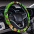 Camouflage Realistic Tree Fresh Print Steering Wheel Cover with Elastic Edge